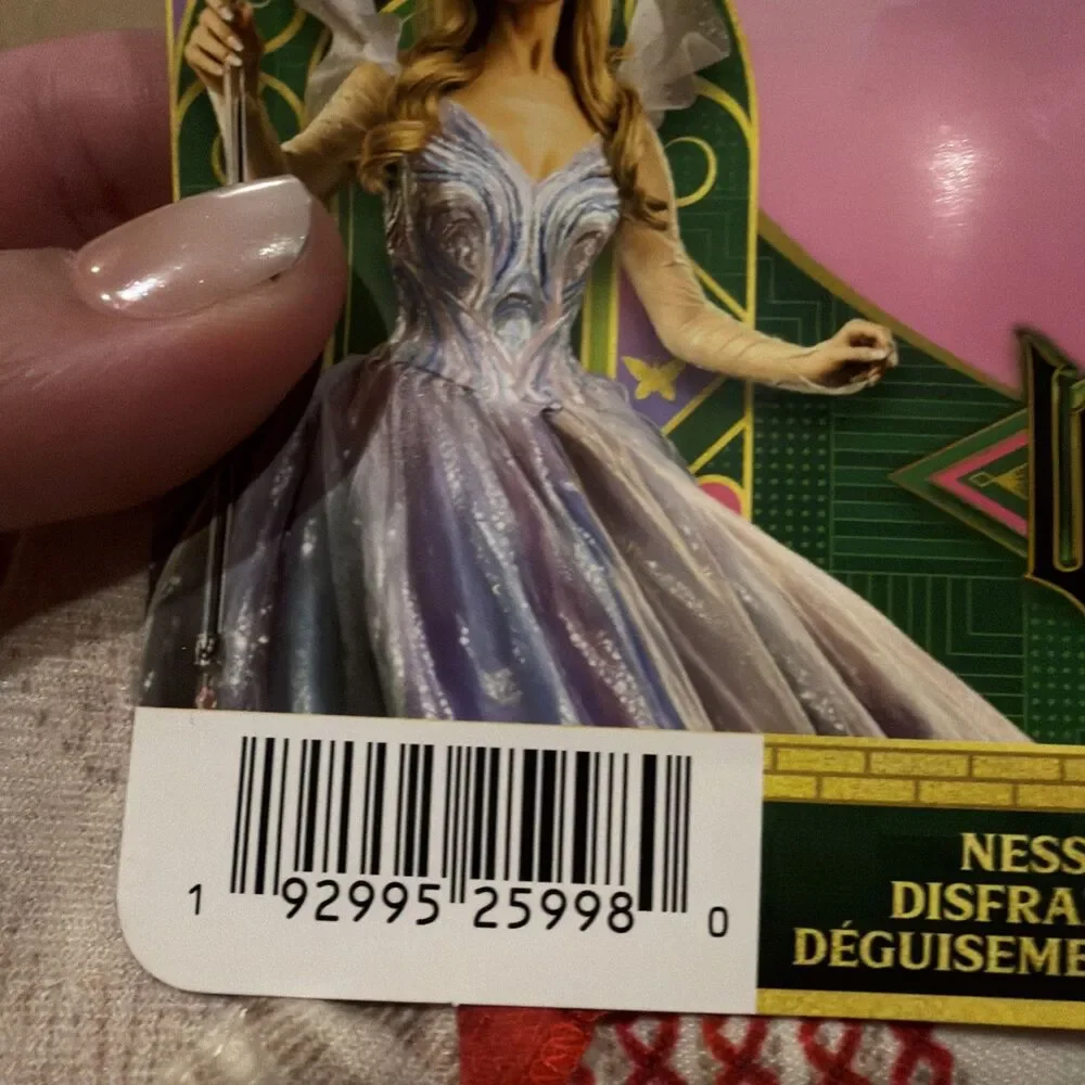 Wicked Nessa Rose Adaptive Costume Dress for Children, Girls Large (10/12) NEW